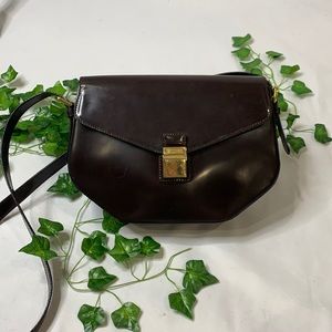 Vintage Moschino Patents Leather Crossbody Bag
